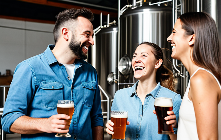 양조장 투어 기획에 도움이 되는 커뮤니티 찾기 - A cozy homebrew supply shop interior.**

*   **Prompt:** "Interior of a warm and inviting homebrew s...